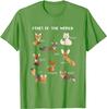Foxes Of The World Funny Fox Animals Educational T Shirt Fashionable Tops & Tees Cotton T Shirt Fashionable On Sale