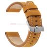 Vintage Matte Genuine Leather Watch Band for Omega for Rolex 18/20/22/24mm Black Brown Thick Straps Stitching Cowhide Wrist Belt