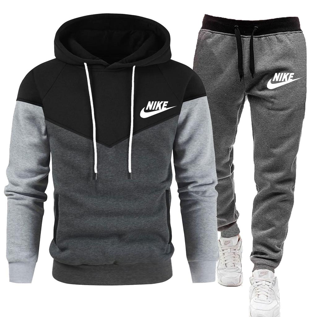 Men's Hooded Sweatshirt - Warm Autumn/Winter Casual Sportswear Pullover