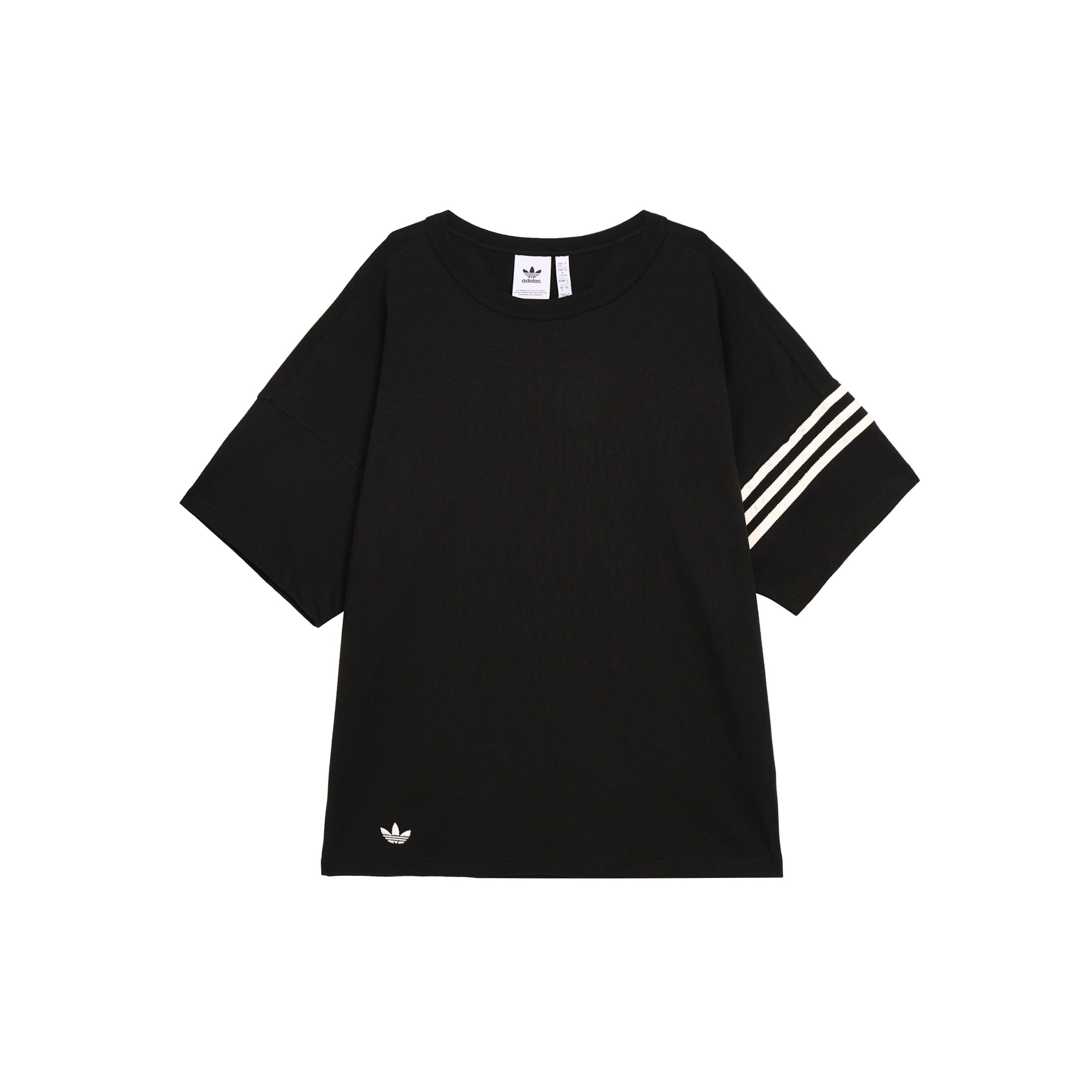 

adidas Adicolor Neuclassics Футболка Черная Мужская Уличная одежда IW0972 S