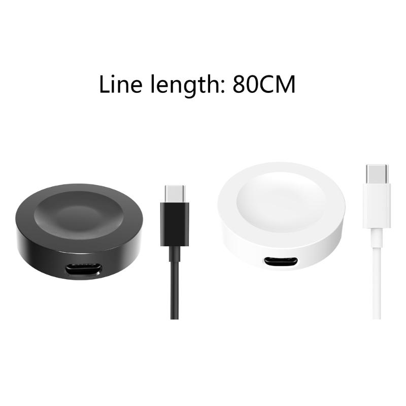 Portable Power Adapter Charger Rack Station Dock Bracket Base for Watch 4/4 Pro Smartwatch Magnetic USB Charging Cable