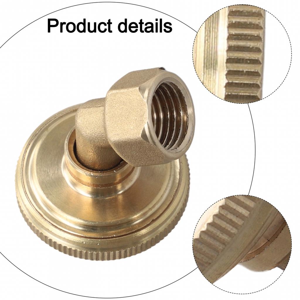Easily Installable Brass Spray Nozzle with Seven Holes and Flexibility
