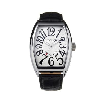 Réédition Frank Miura, Modèle 6, Montre-bracelet à Quartz (Hyper blanc), d'une des quatre meilleures marques japonaises