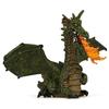 Green Winged Dragon Figurine with Flame - PAPO - THE ENCHANTED WORLD - For Child