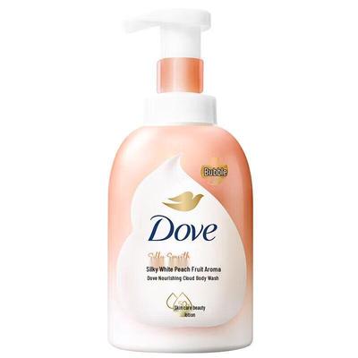Dove White Peach Foam Shower Milk