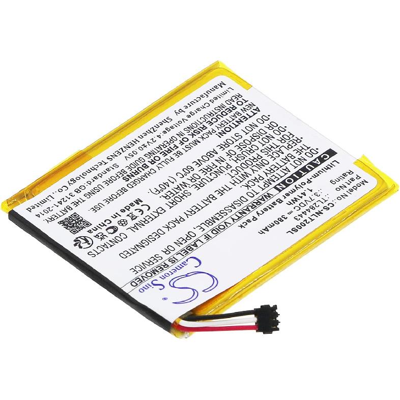 3.7V 380mAh TL284443 GB-S10-284449-0100 Battery Replacement for Learning Thermostat 3rd Genera, CS-NLT200SL