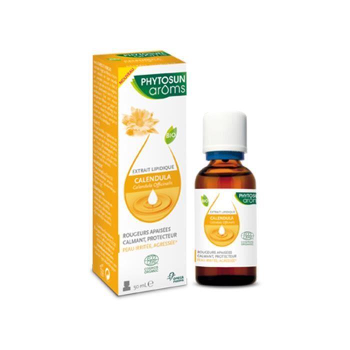 Phytosun Arôms Extrait Lipidique Calendula Bio 50ml