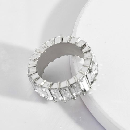 Γυναικείο Δαχτυλίδι Λαμπερό Στρας Χρωματιστό Ηλεκτρολυτικό Δαχτυλίδι Δακτύλου Κοσμήματα Δώρα