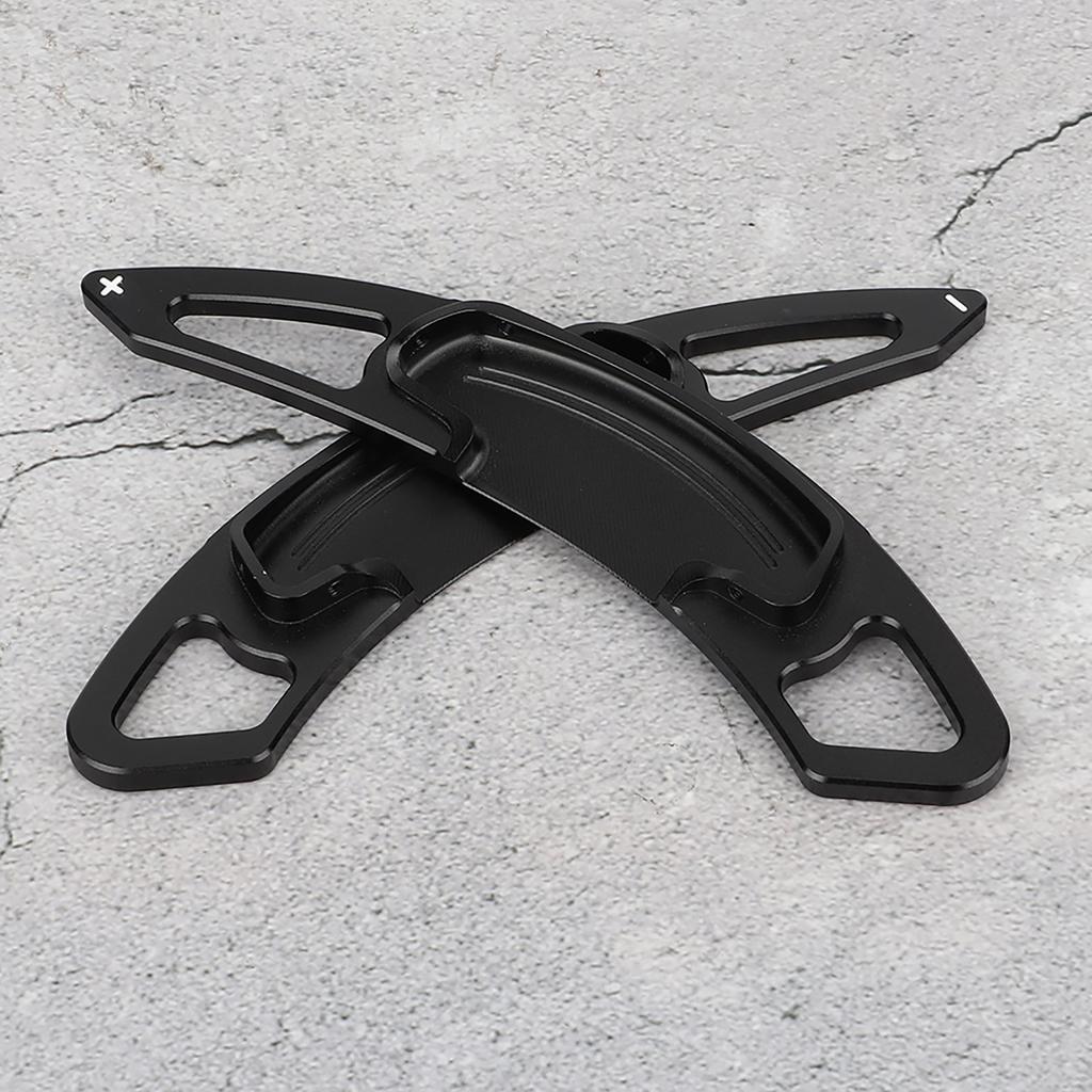 Black Aluminum Alloy Steering Wheel Paddle Shift Extension Fits for Acura CDX MDX RDX