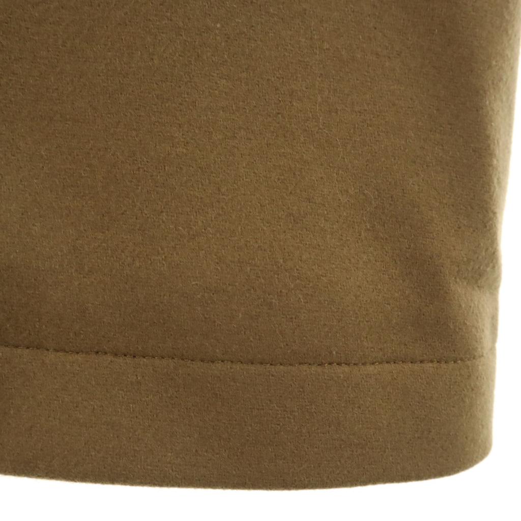 EDIFICE Stainless collar coat L Khaki Brown Men's Used