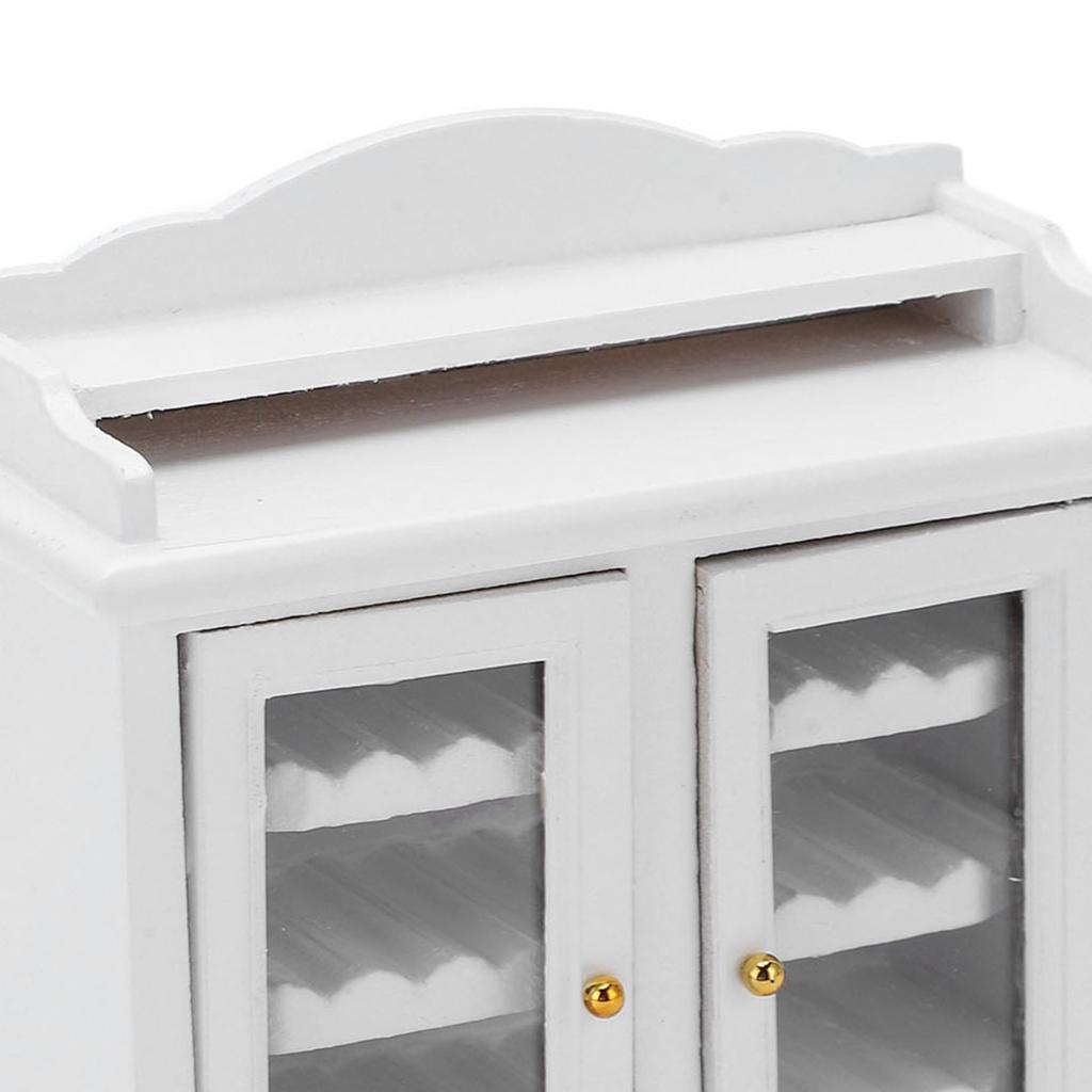 Wooden Cabinet Elegant Ature Cabinet Furniture for 1Celsius12 Doll House