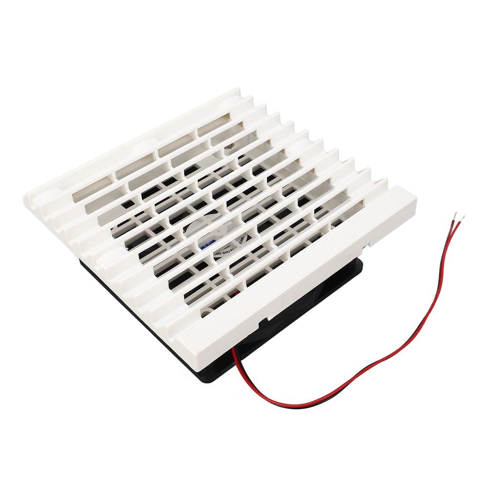 Side Exhaust RV Vent Fan Louvered Grid Odor Remove Silent Ventilation Fan for Motorhome DC 12V