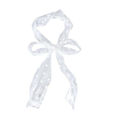 Auffälliger Schal für Damen Netz-Haaraccessoire-Tasche Akzent für Abschlussbälle Choker Balletcore Nachtclub Halsschmuck