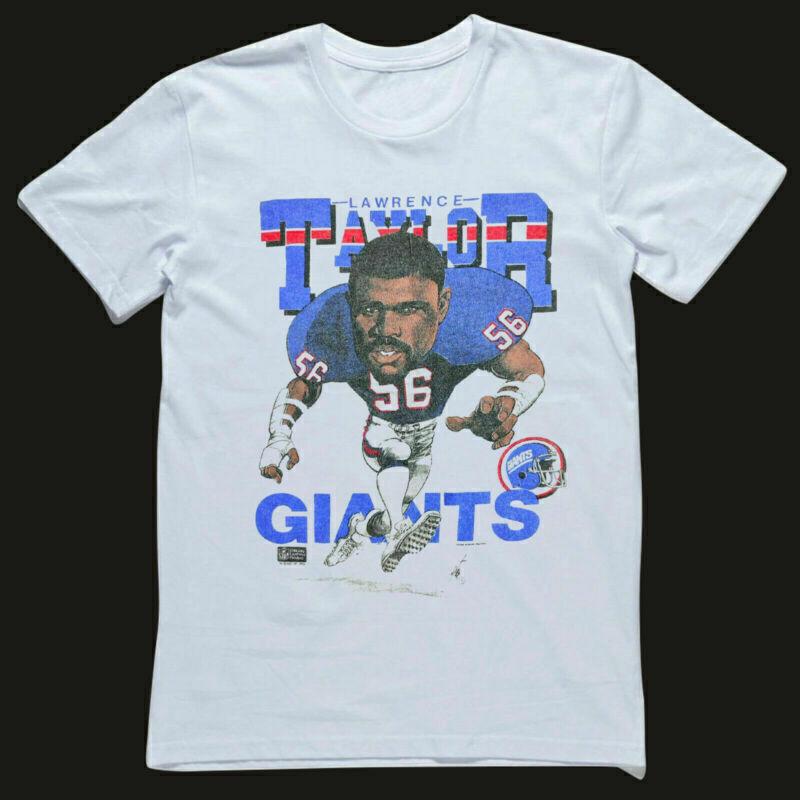 

York Giants NFL Football Vintage Lawrence Taylor Caricature 80 s Tee Unisex T-shirt