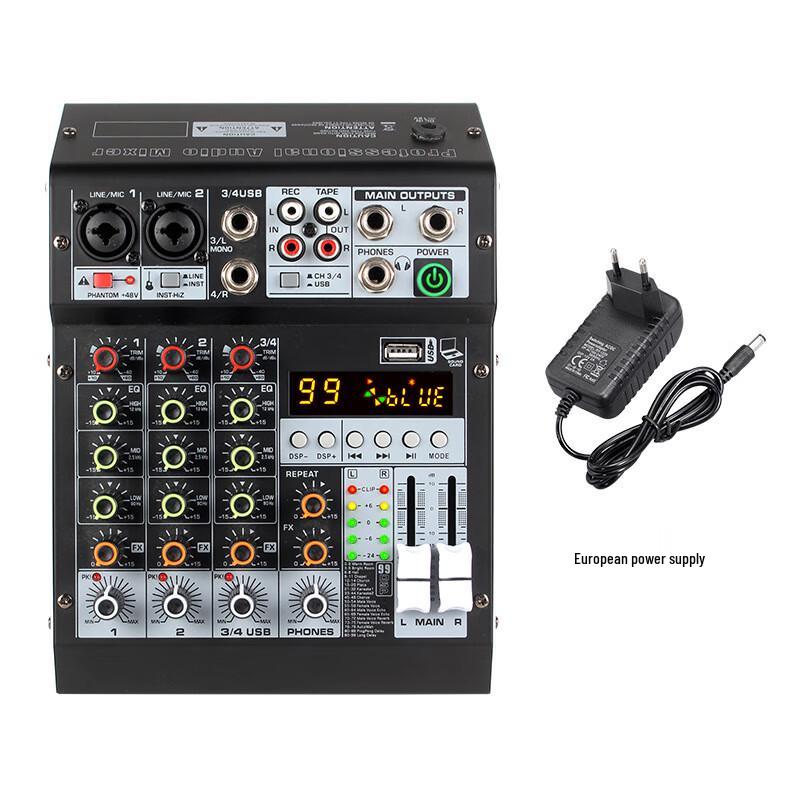 

Junshi TP-4M Home Recording Mixer