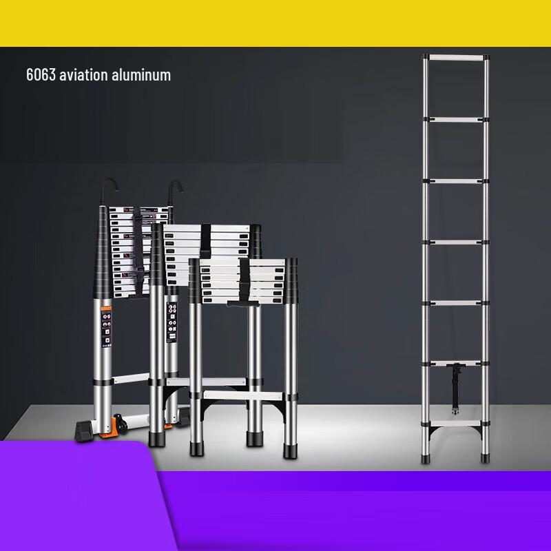 BUBUWEN Multi-functional Folding Aluminum Telescopic Ladder