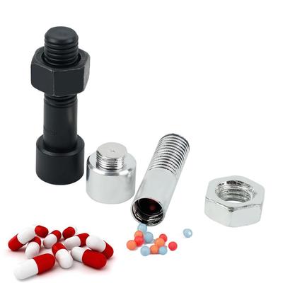 Safe Health Care Drug Storage Medicine Bottle Screw Stash Drugs Container Creative Pills Box
