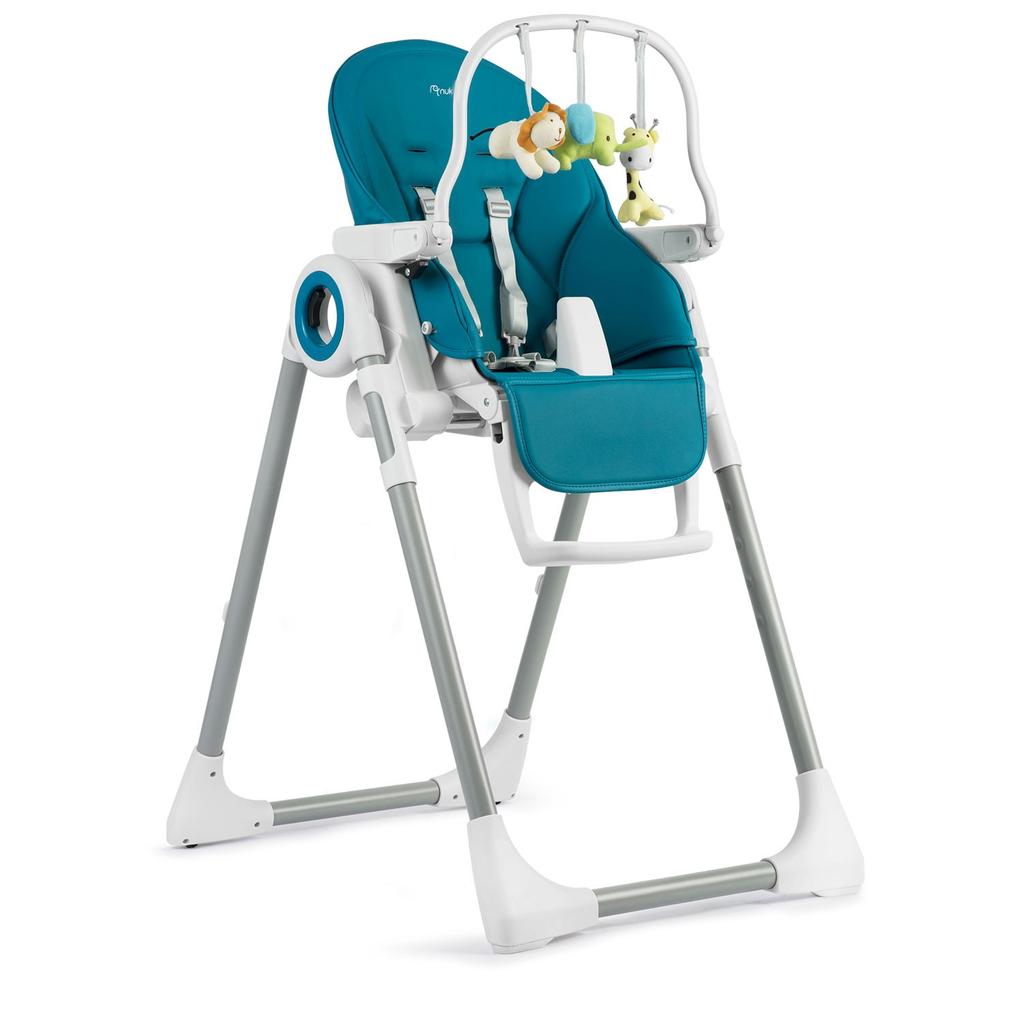 Belo Baby High Chair With Table And Lounger, With Toy Bar