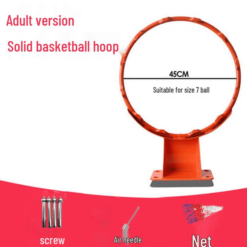 Outdoor Wall-Mounted Basketball Hoop for Kids