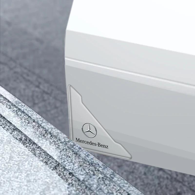 GLC GLB 2ks Samolepky na ochranu rohů dveří auta pro Mercedes Benz AMG W212 W190 C300 W220 W176 W168 W108 Příslušenství pro auto