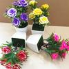 1Pc Potted Artificial Flower Bonsai Performance Stage Garden Home Party Decor Christmas Ornament