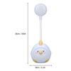 Cute LED Desk Lamp for Student 360 Degree Adjustment USB Charging Soft Light Table Lamp Night Lamp for Home Dorm