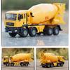 1/50 Betonmischer-LKW aus Druckgusslegierung, bewegliche Kabine, Beton-LKW von Hand drehen, Modell, Transportwerkzeuge, Geschenke, Kinderspielzeug