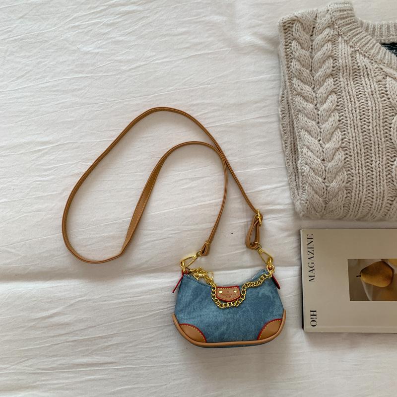 Simple Underarm Women's Single-shoulder Handbag, High Appearance Level Chain Mini Crossbody Bag