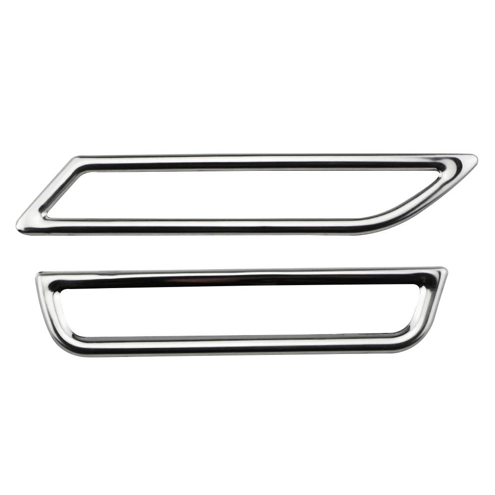 2Pcs Car AC Vent Outlet Sticker for Volkswagen VW Golf 7 7.5 MK7 MK7.5 2013 - 2019 LHD Air Conditioning Cover Trim Accessories