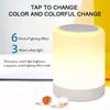 Bedside Table Touch Lamp Wireless Bluetooth with Speaker Light Colorful LED Night Dimming Atmosphere for Bedroom Table Lamp