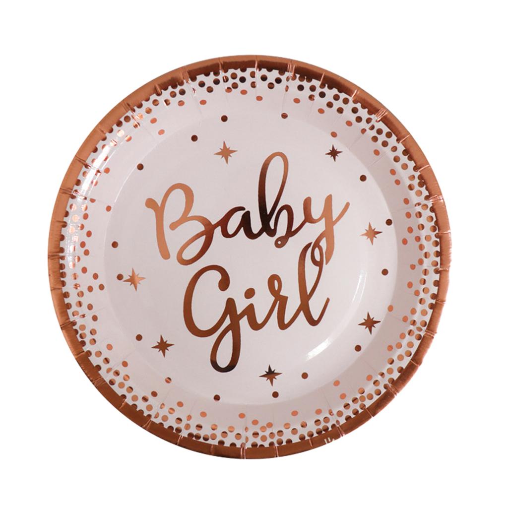 Elegant And Interesting Disposable Tableware For Birthday Party Happy Birthday Girl Birthday Decor