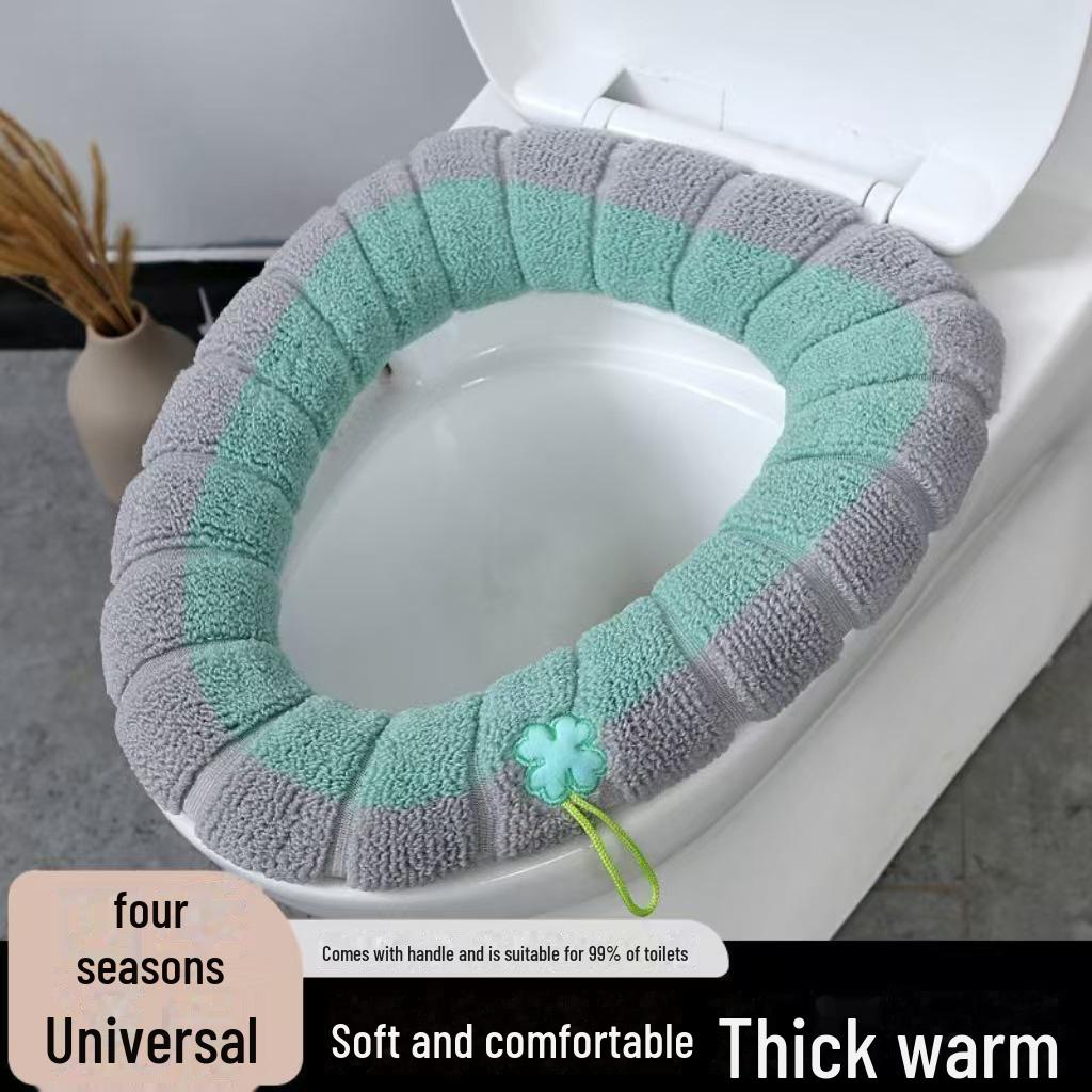 Waterproof Travel Toilet Mat - Four Seasons, Thick, Universal, Winter Warm Cover Stickers