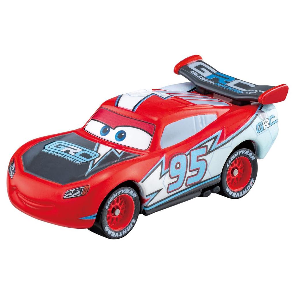 TAKARA TOMY Disney Cars Tomica Lightning McQueen Miniature Car Toy for Ages 3 and Up C-34 (GRC Type)