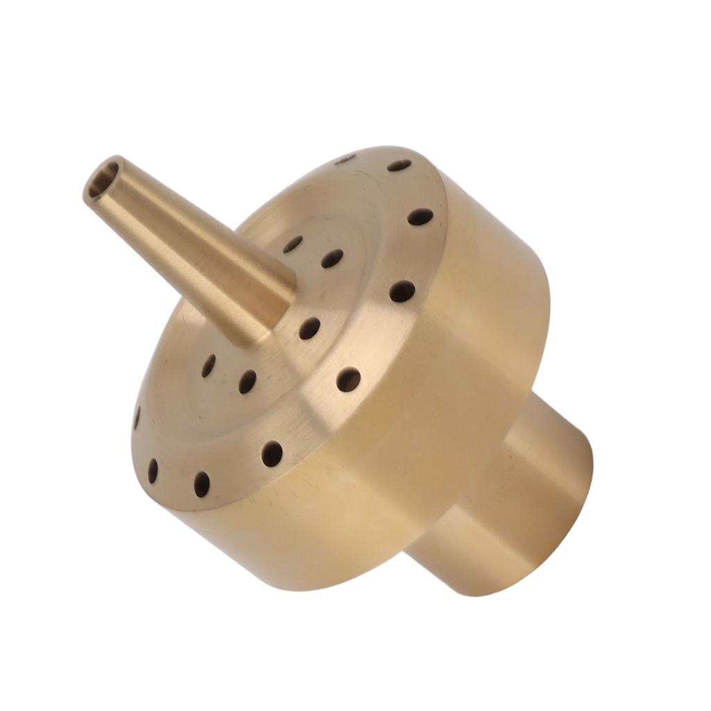 Water Fountain Nozzle Brass Fountain Nozzle Column Sprinkler Spray Head for Garden Pond Bring Beautiful Visual Effects