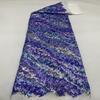 1Yard Elastic Mesh Diagonal Embroidery 3MM Colorful Sequin Fabric for Skirt Evening Dress Fashion Clothing Wide:125CM