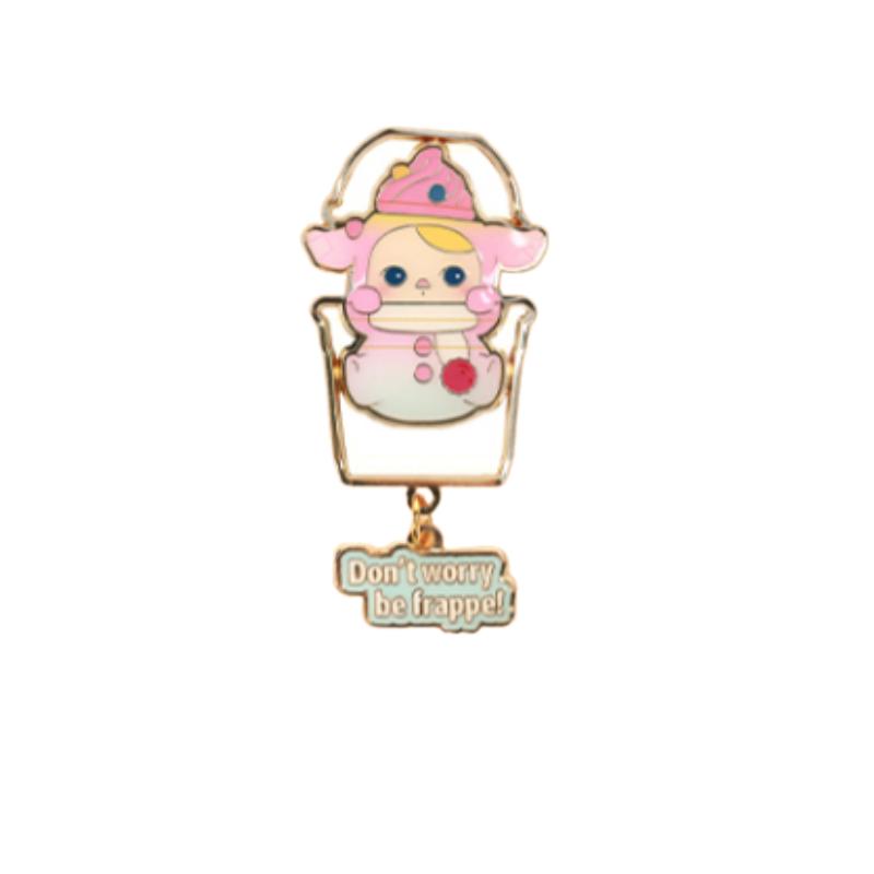 POP MART Pucky Elf Bunny Café Collection, Badge Mystery Boxes, Single Blind Box