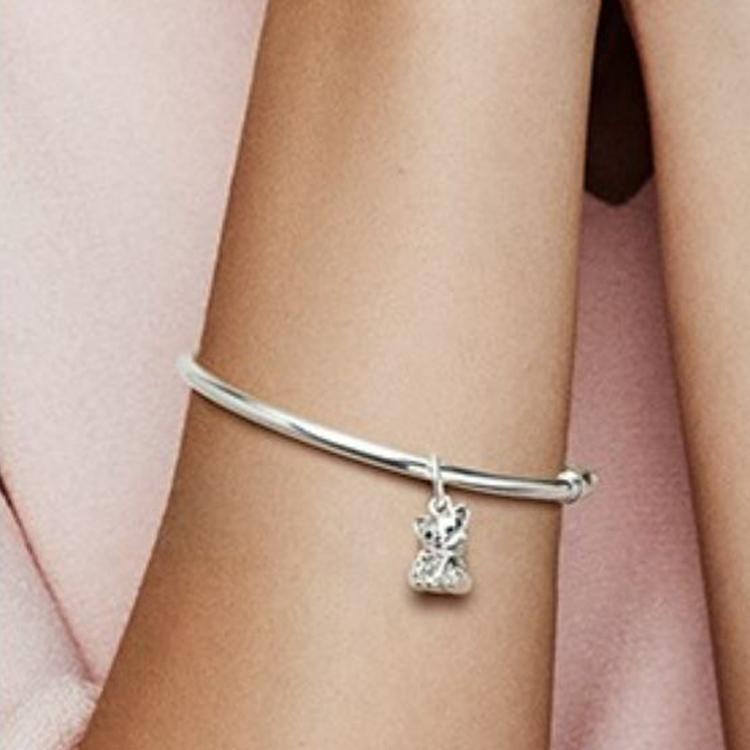 Pandora Sweetheart Cat Charm Pendant Women jewelry 798011EN16