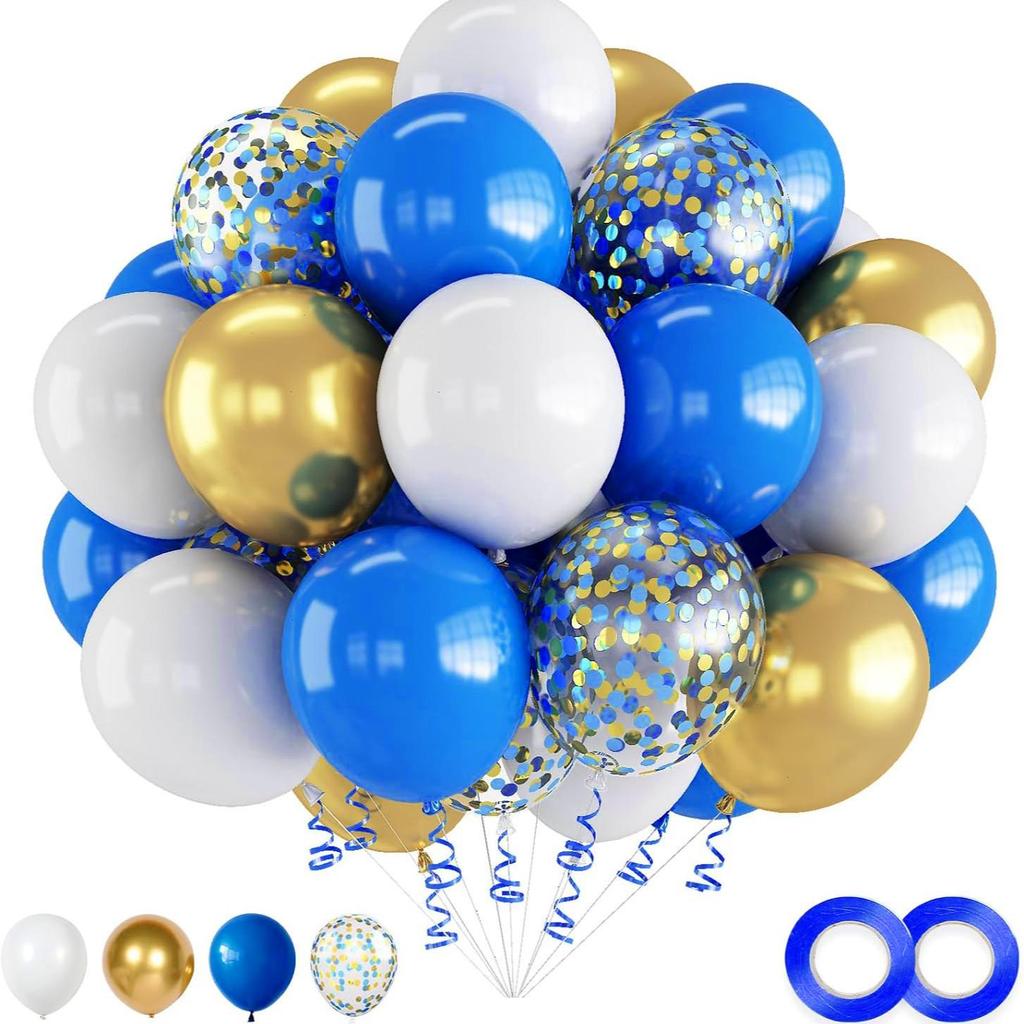 30-Piece Matte Balloon Set for Birthdays and Weddings, Vacuum-Packable