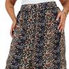 Brave Soul Womens/Ladies Floral High Waist Midi Skirt