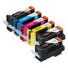 Ecorica Recycled Ink Cartridges for Canon Pack Black with Remaining Ink Level Display Envelope BCI-320PGBK2P, 5-Color + (EC-C3215A + 320BK), (Ecorica