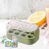 8 Grid Ice Tray Mold With Cover Food Grade Press Ice Cubes Box Ice Blocks Making Template Quick Demoulding Ice Maker