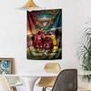 Liverpool Fc Custom Your Name Wall Decor Tapestry Art For Pet Memorial Birthdaywedding Party Backdrop Family Gift