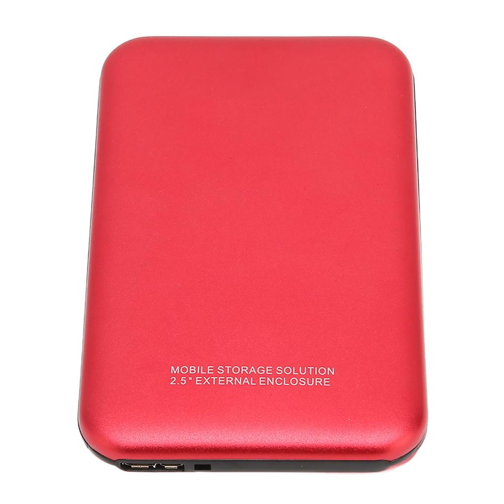 Portable Hard Drive 2.5in USB3.0 Plug and Play Fast Transmission Large Capacity Fashionable Slim