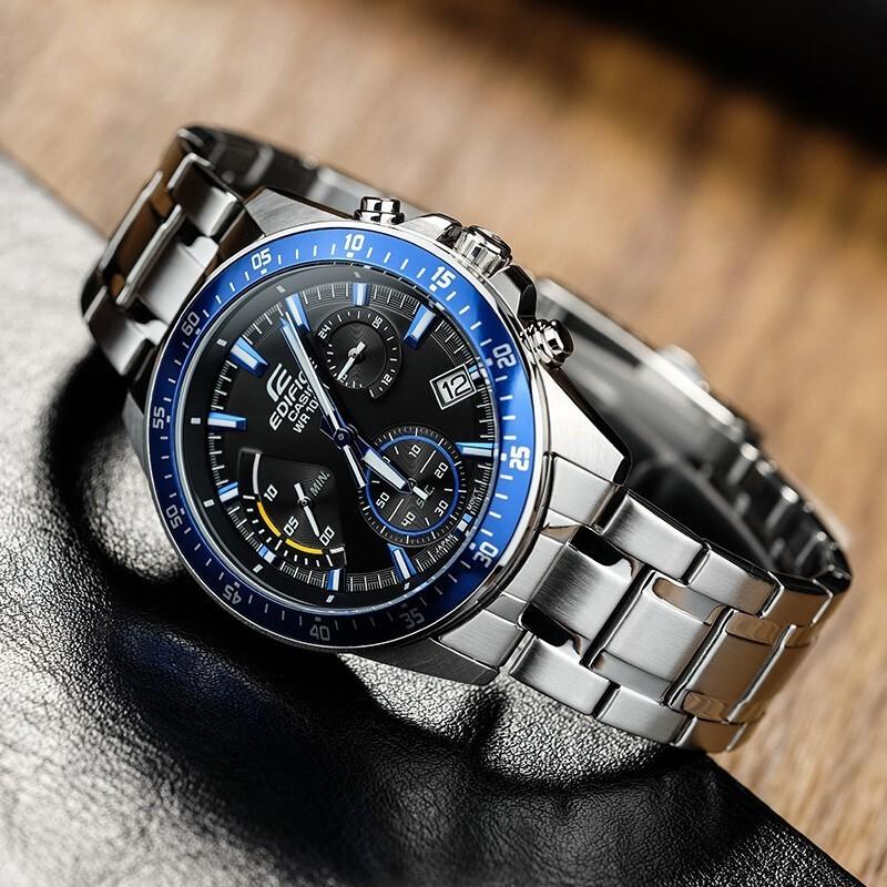 CASIO Men EDIFICE Blue Watch EFV-540D-1A2 EFV-540D-1A2