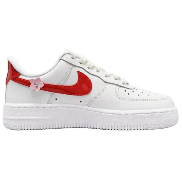 Nike Zapatillas Deportivas de Caña Baja Versátiles y Cómodas Air Force 1 07 Zapatillas para Mujer Blancas IR8637-101