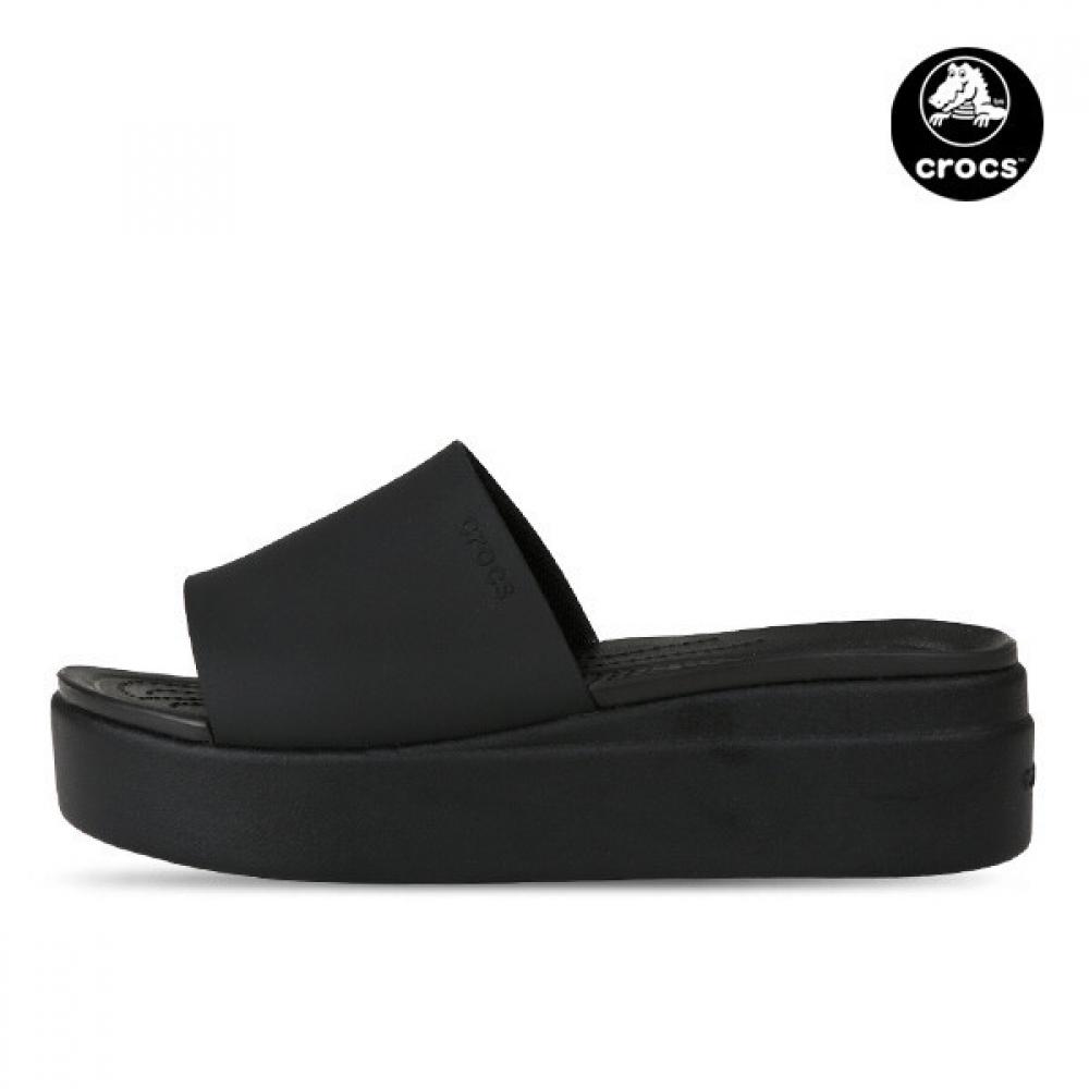 

Crocs Женские сандалии-слайды на танкетке, черные 208728 001 208728001/M3/W5220