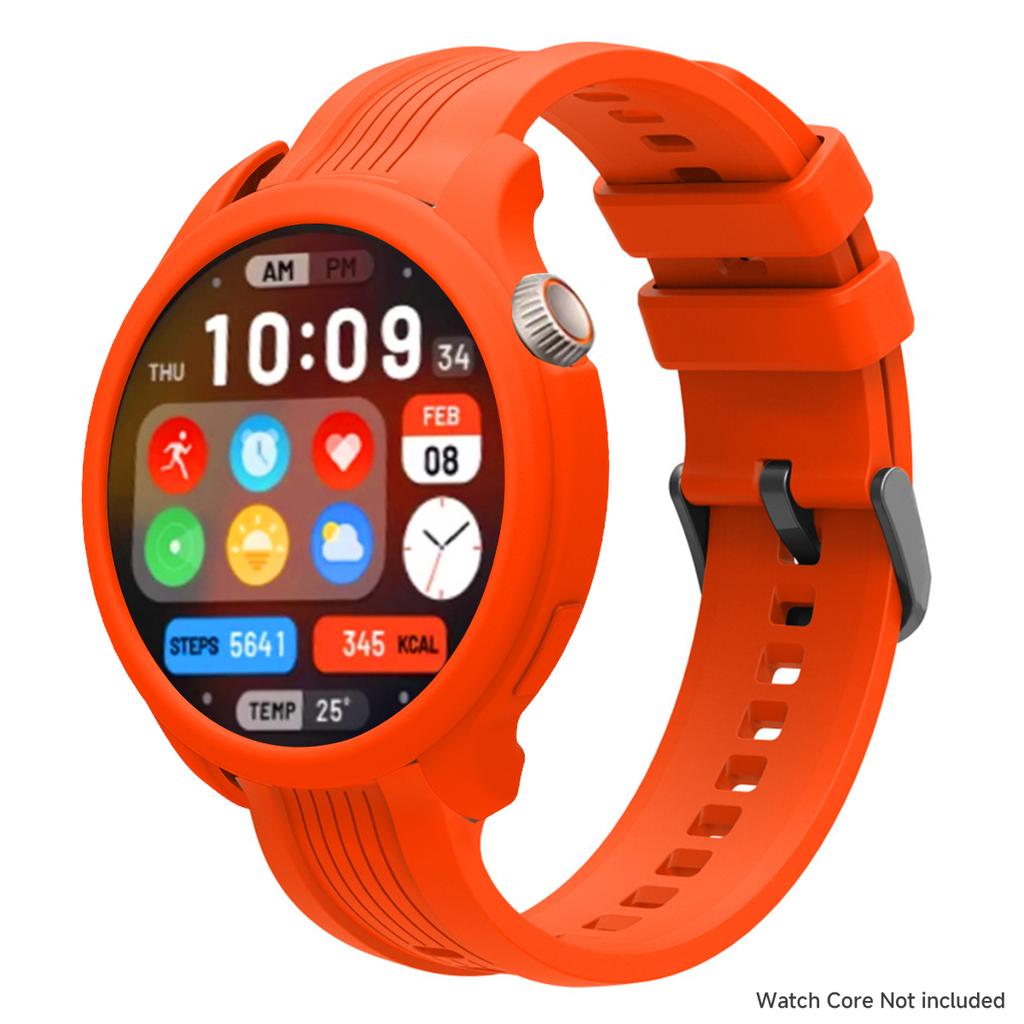 Silikonarmband+Hülle Für Amazfit Balance Verstellbares Sportarmband Smartwatch Anti-Fall Kratzfestes Armband Uhrengehäuse Set Zubehör