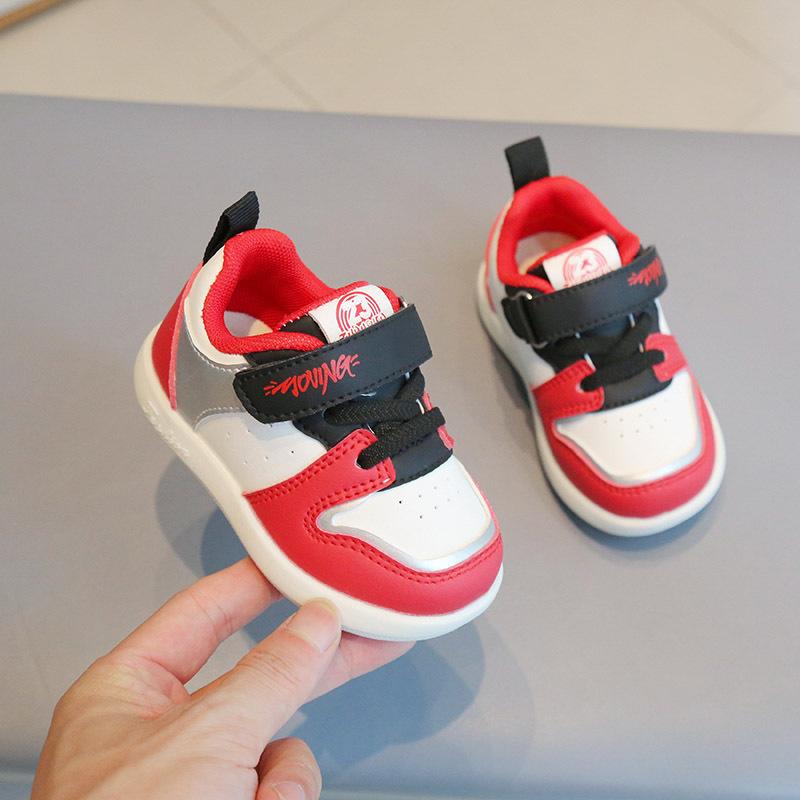 Winter Cotton Toddler Shoes For Baby Boys Girls Casual Sneakers Thick Warm Anti-slippery First Step Footwear For Kids