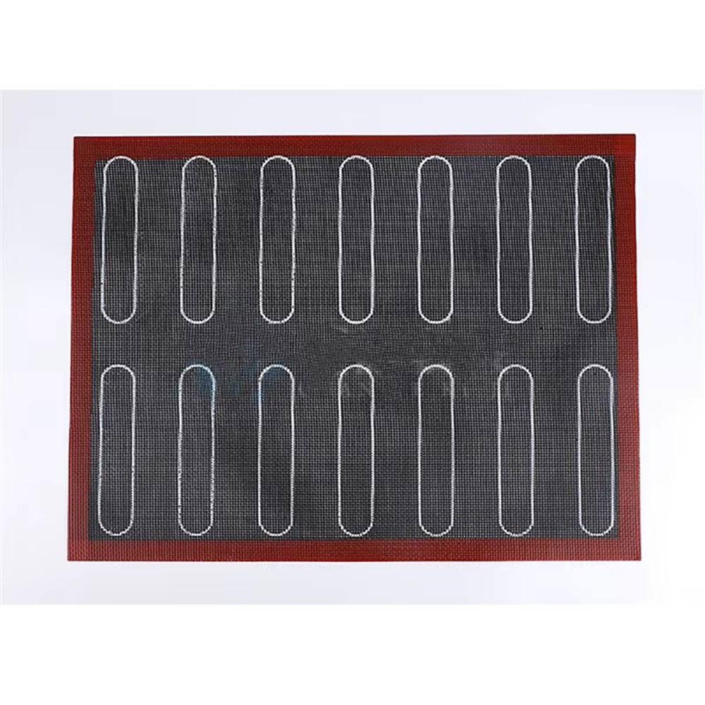 1PC Durable with Button Silicone Baking Mat Reusable Heat Resistant Oven Liner Non-stick 30x40cm Pastry Mat Baking Supplies