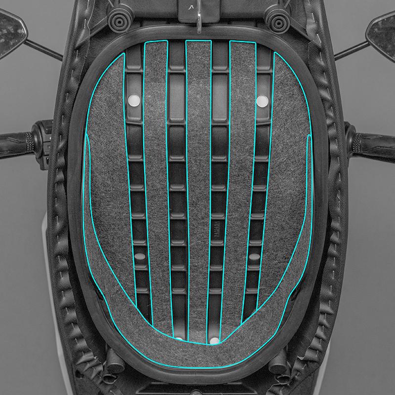 Used For YAMAHA NMAX155 2025 Motorcycle Storage Protection Pad Box Liner Luggage Tank Cover Bike Accessories Seat Bucket Pad